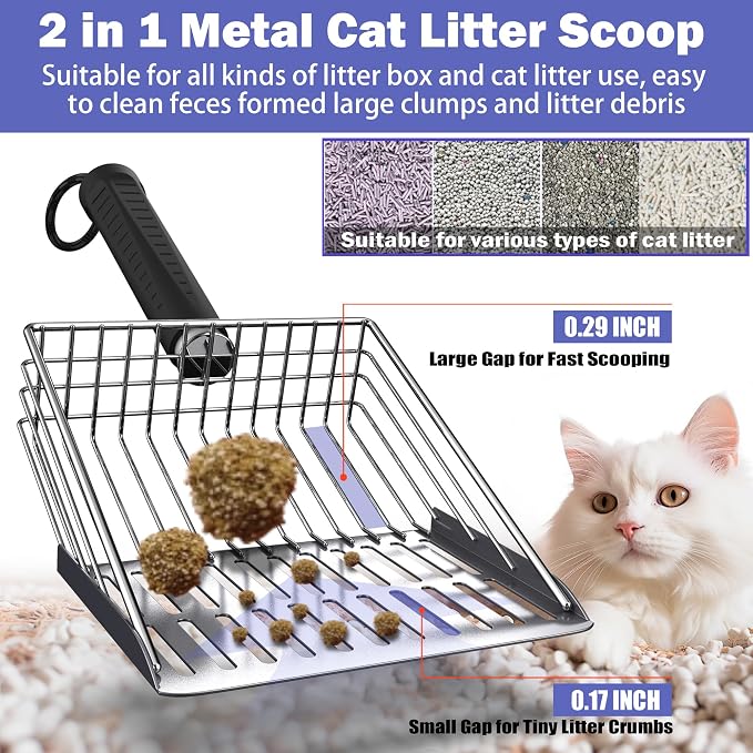Metal Cat Litter Scooper Kit - Image 3