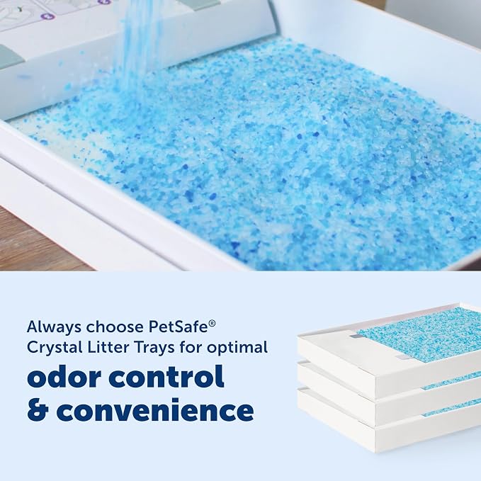 PetSafe ScoopFree Crystal Pro Self-Cleaning Cat Litter Box System – Enclosed - Image 8