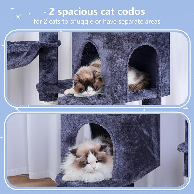 Hey-brother Cat Tree Tower, Sturdy Scratching Posts - Image 6