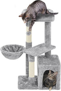 Topeakmart Cat Tree Tower for Indoor Cats, 34.5in Cat Activity Center by Topeakmart