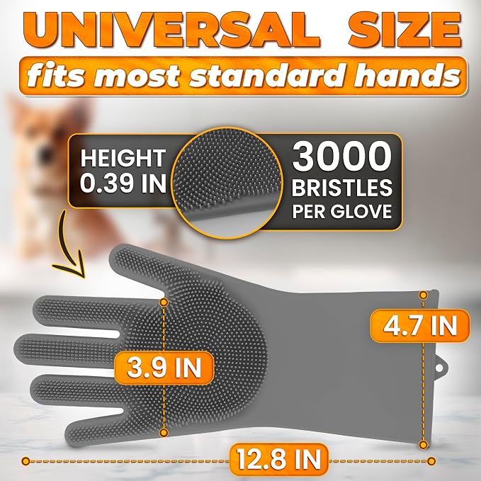 ALPENKOK Silicone Dish Gloves - Image 2