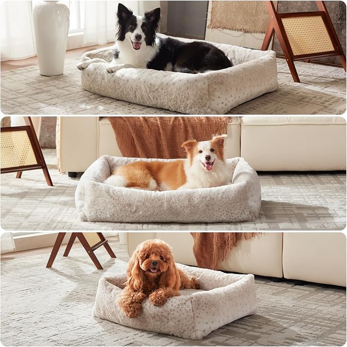 JOEJOY Small Dog Bed for Small Dogs, Washable Orthopedic Premium Soft Corduroy - Image 7