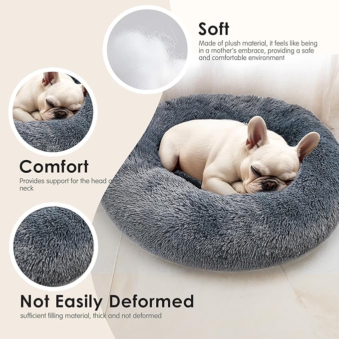 Hoewina Dog & Cat Bed, 20in Cat Beds - Image 4
