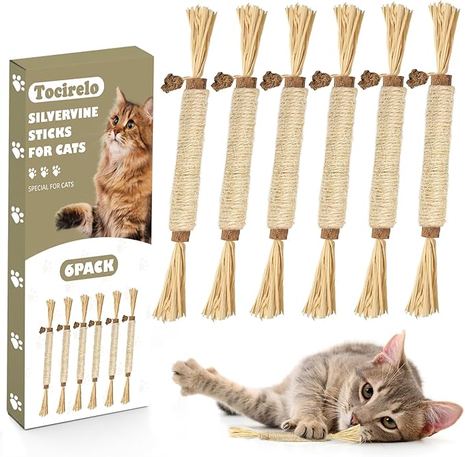 Tocirelo Silvervine Sticks Cat Toys by Tocirelo