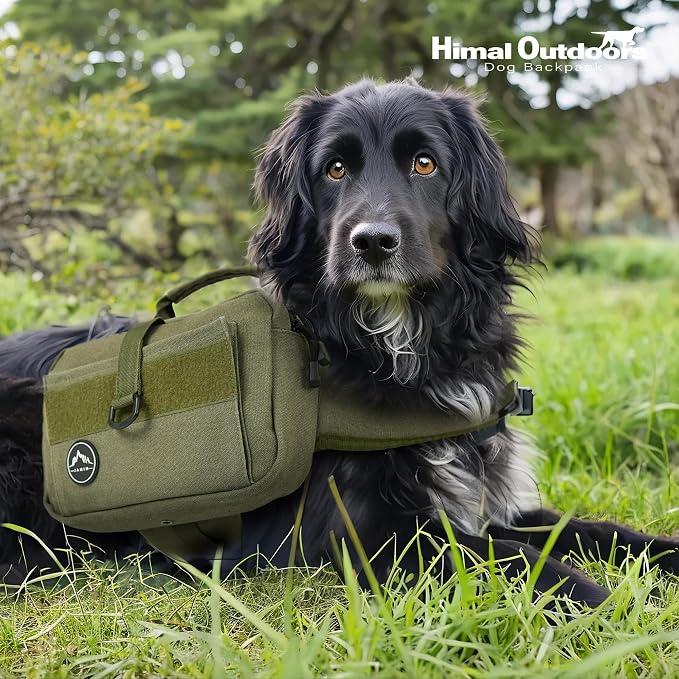 Himal Outdoors Dog Backpack & Saddle Bag, Tactical Hiking Backpack - Image 7