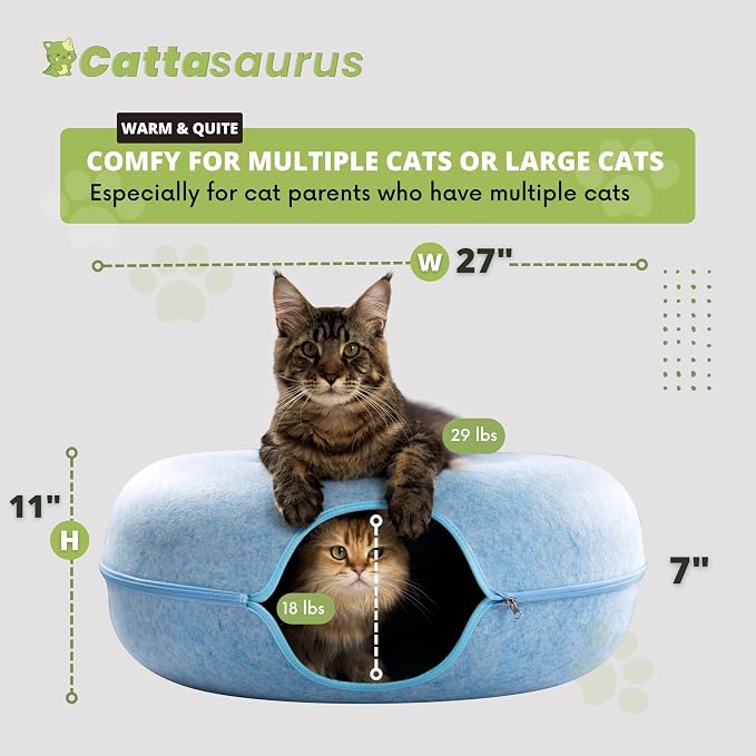 Cattasaurus Peekaboo Cat Cave Donut - Image 7