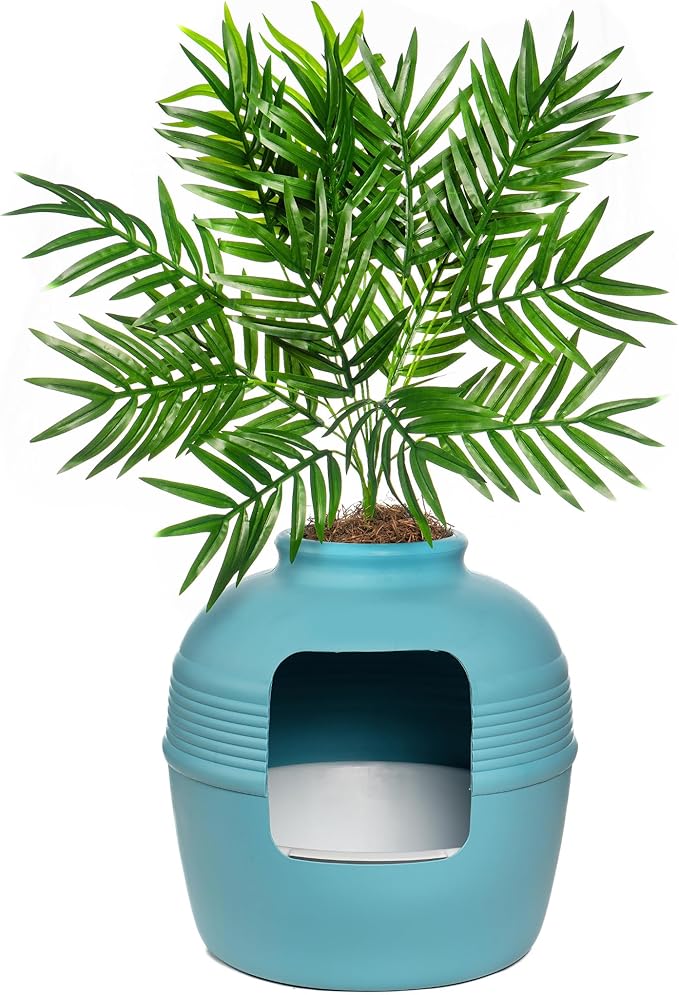 Good Pet Stuff Hidden Litter Box Planter, Decorative Cat Litter Enclosure by TheGoodPetStuffCompany