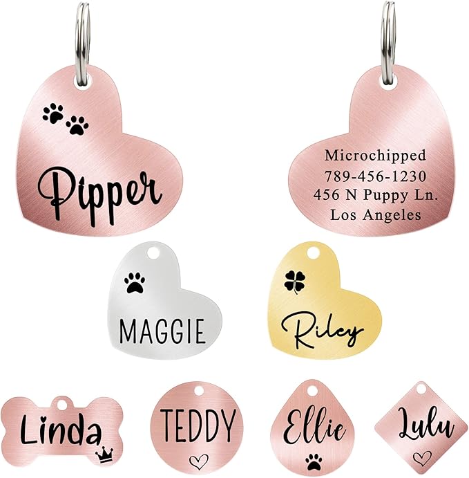 Ultra Joys Custom Personalized Pet ID Tag by UltraJoys