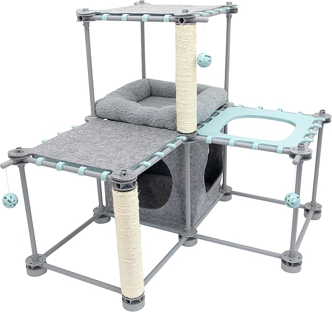 Kitty City Claw Mega Kit 2.0 Furniture, Cat Cushion, Cat Scratch by KittyCity