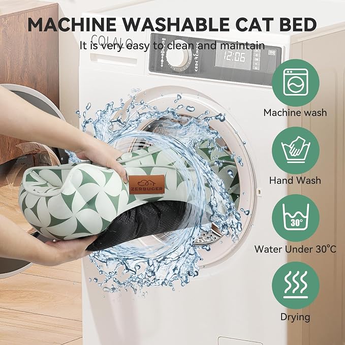 Rectangle Cat Dog Bed for Large Medium Small Pets Indoor Outdoor Machine - Image 5