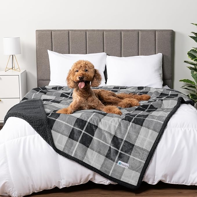 PetAmi Waterproof Dog Blanket for Bed, XL Dog Pet Blanket Couch Cover Protection by PetAmi