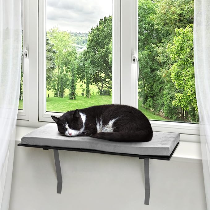 Cat Window Seat Wall Mount Perch House by Unknown