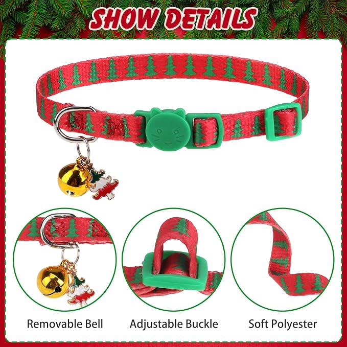 Christmas Breakaway Cat Collars - Image 4