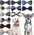 PET SHOW 10 Pack Small Dogs Collar Bowties Attachment Charms by PETSHOW