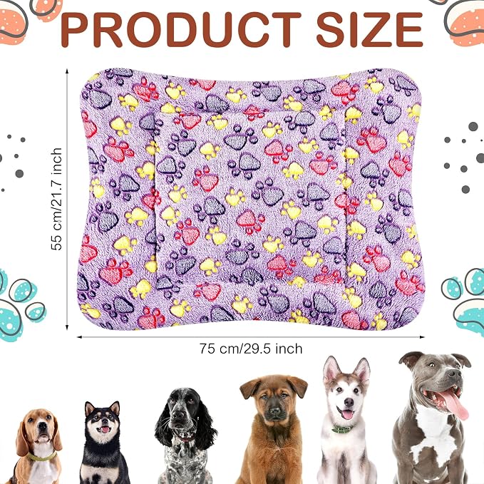 Tuanse 4 Pack Ultra Soft Dog Cat Bed Mat Small Animal Guinea Pig Bed - Image 3