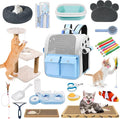 Kitten Starter Supplies Starter Kit, Including Bed, Litter Mat, Bowls and More by BERXOL