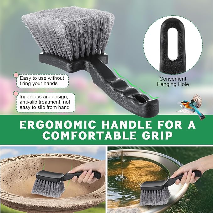Brush for Bird Baths, Bird Bath Cleaner - Image 3