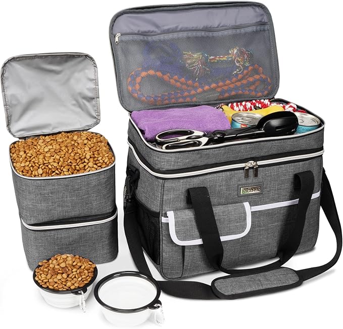 BAGLHER Dog Travel Bag for Supplies by BAGLHER