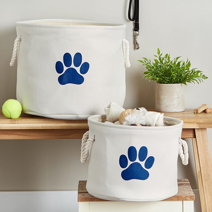 Bone Dry Pet Storage Collection Collapsible Bin, Medium Round - Image 6