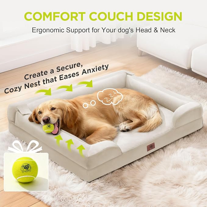 Extra Large Dog Bed, Orthopedic XL Washable Bed - Image 7