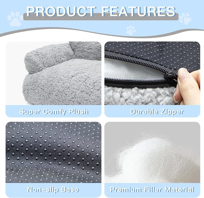 Plush Cat Couch Bed - Image 4