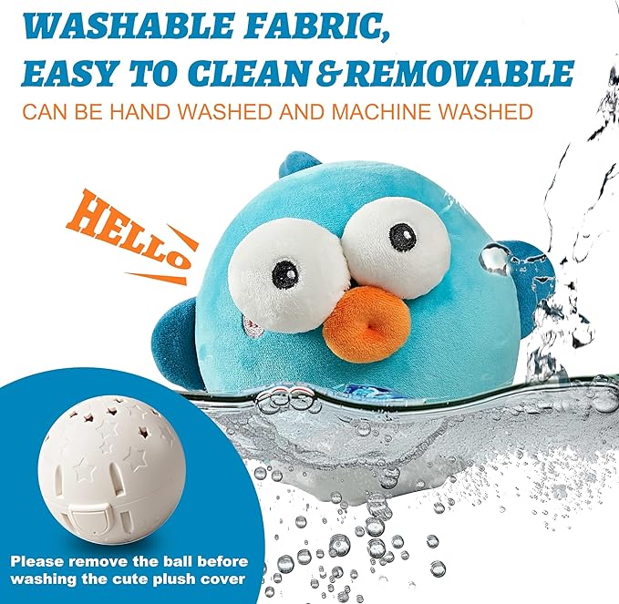 Dog Toys, Rechargeable Crinkle Chew Interactive Squeaky Toy - Image 5