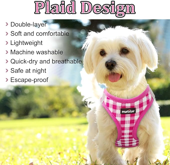 Dog Harness Step-in Breathable Puppy Cat Dog Vest Harnesses - Image 4