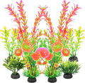 AQUANEAT Artificial Fish Tank Plants, Plastic Aquarium Decorations by Aquaneat