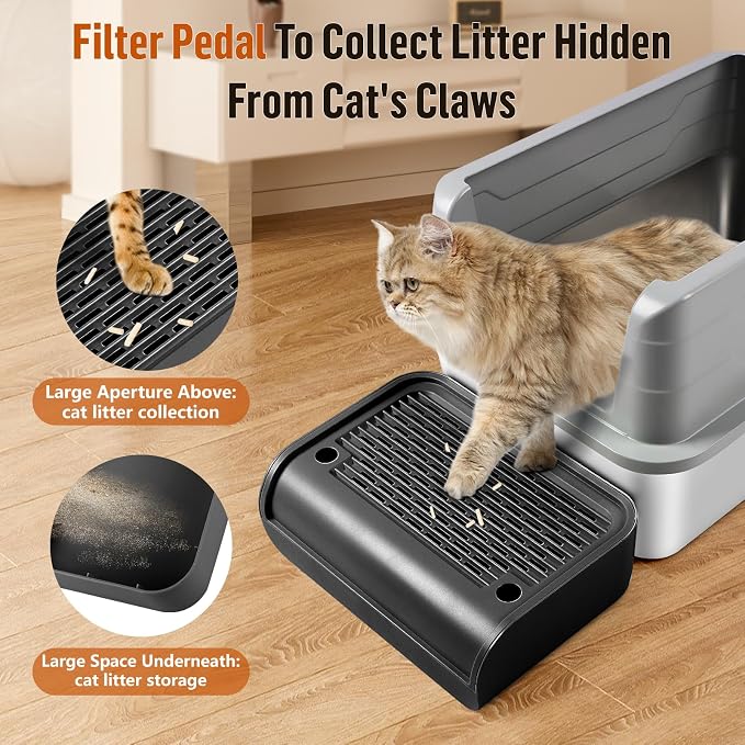 Cat Litter Box Step, Cat Litter Ramp Mat - Image 3