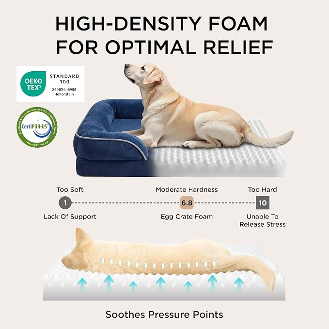 Bedsure Orthopedic Dog Bed for Extra Large Dogs - Image 3