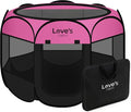 Love's cabin Pet Puppy Dog Playpen, Medium Dog Tent Crates Cage Indoor/Outdoor by Lovescabin