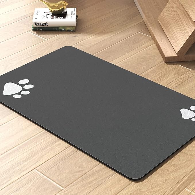 Pet Feeding Mat-Absorbent Dog Mat by PADOOR