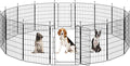 Yaheetech Expandable Dog Playpen, 16 Panel 32 inch Puppy Playpen by Yaheetech
