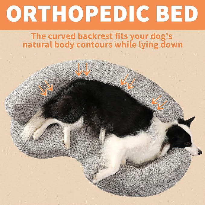 Orthopedic Memory Foam Dog Bed for Medium Sized Dog - Image 5
