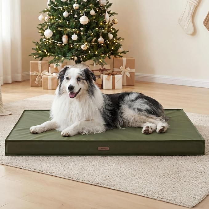 LE SURE Outdoor Waterproof Dog Beds Large Sized Dog, Orthopedic Egg Crate Foam - Image 9