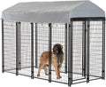 BestPet 8 x 4 x 6 Ft Dog Kennel Outdoor Dog Pen Playpen House Heavy Duty Dog by BestPet