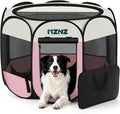 Dog Playpen, Portable Puppy Pet Crate Indoors by MZNZ