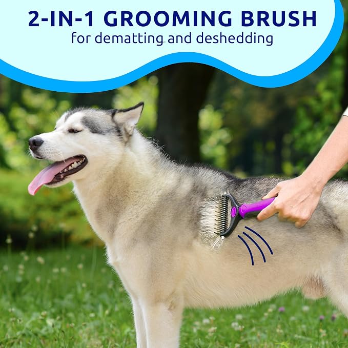 Pat Your Pet Deshedding Dog Brush - Image 4