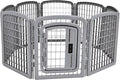 Amazon Basics 8-Panel Octagonal Plastic Dog Playpen, Indoor/Outdoor Pet Fence by AmazonBasics