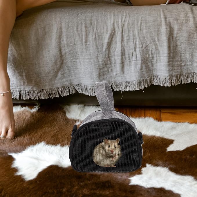 Beaupretty Oxford Cloth Hamster Carrier Bag Portable Breathable Guinea Pig and - Image 5
