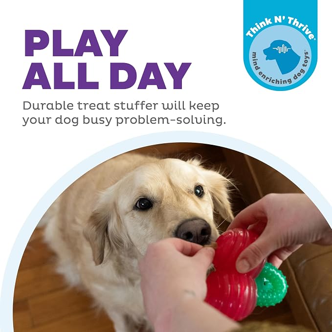 Outward Hound Gummiez Cherries Dog Toy & Treat Stuffer, 4″ x 4″ Cherry-Scent - Image 2