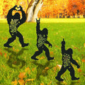 Bigfoot Metal Garden Stakes Yard Decor, Lawn Ornaments by RNGMSI