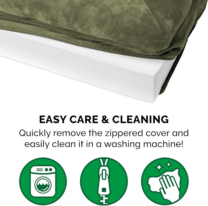 Furhaven Orthopedic Dog Bed for Large Dogs w/ Removable Bolsters & Washable - Image 8