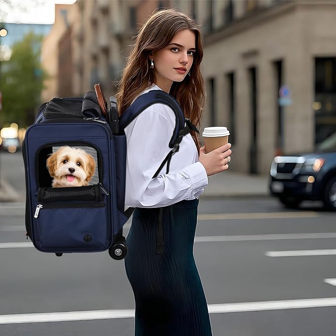 EliteField Deluxe Backpack Pet Carrier, Travel Soft-Sided Carrier Bag - Image 2