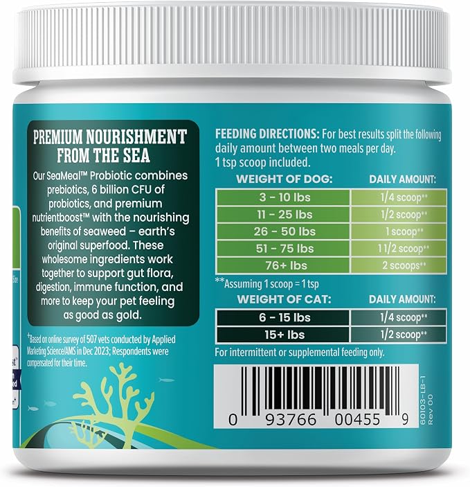 Solid Gold SeaMeal Cat Probiotic & Dog Probiotics - Image 7