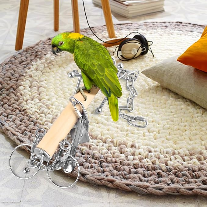 KATUMO Bird Toys, Parrot Pull Spoons, Spinning Toys - Image 6