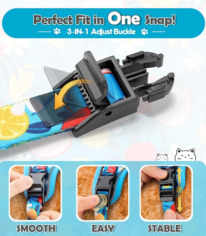 Halypet Cat Harness and Leash Set Cute Escape Proof Vest Harness - Image 5