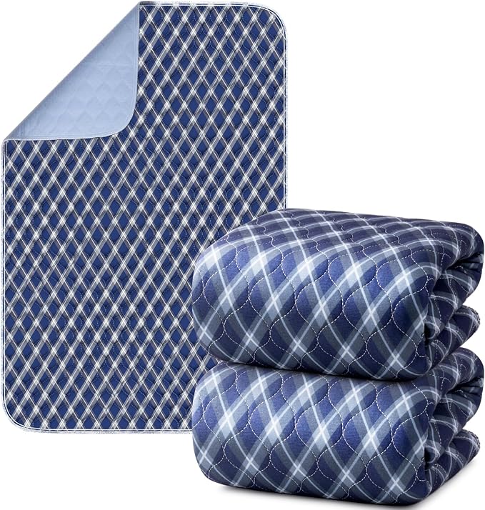 Non-Slip Bed Pads for Incontinence Washable, Waterproof Bed Pads, Bed Wetting by Brosive