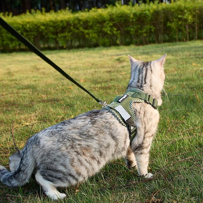 Cat Harness and Leash Escape Proof Large Kitten Harness Ragdoll Cat Vest - Image 3