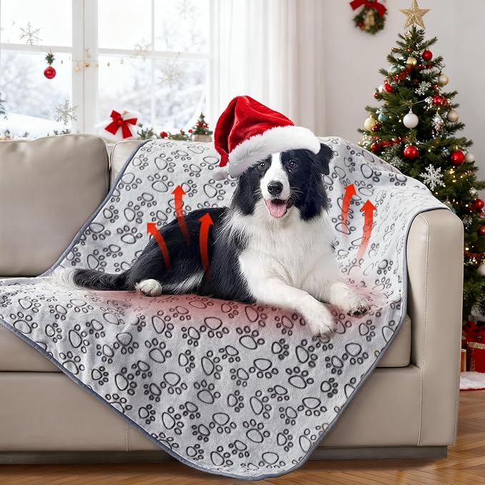 Stuffed Premium Soft Dog Blanket, - Image 9